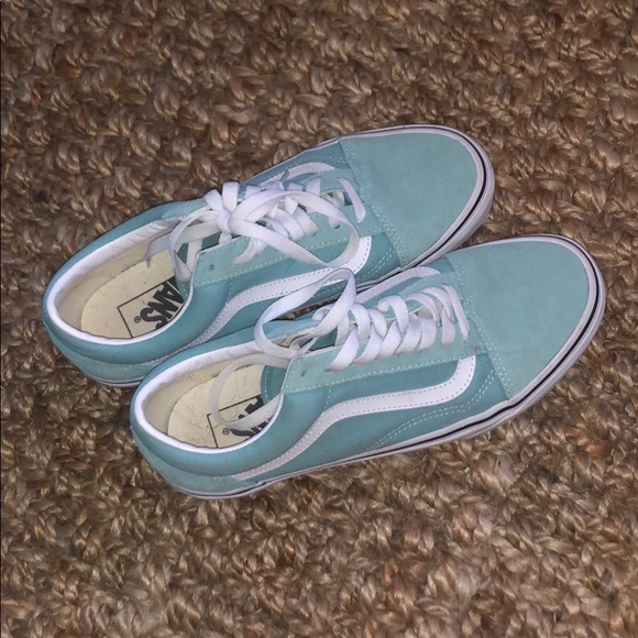 vans old skool aqua